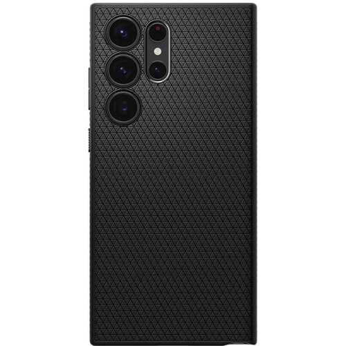 Spigen ZA&amp;Scaron;TITNA MASKA SPIGEN LIQUID AIR ACS05614 ZA SAMSUNG GALAXY S23 ULTRA &amp;ndash; MAT CRNA Slike