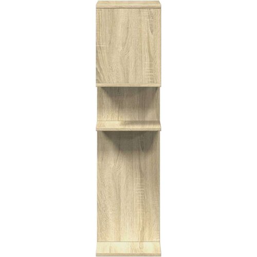 VidaXL Pregrada / regal za knjige boja hrasta 92x29x112 cm drveni Slike