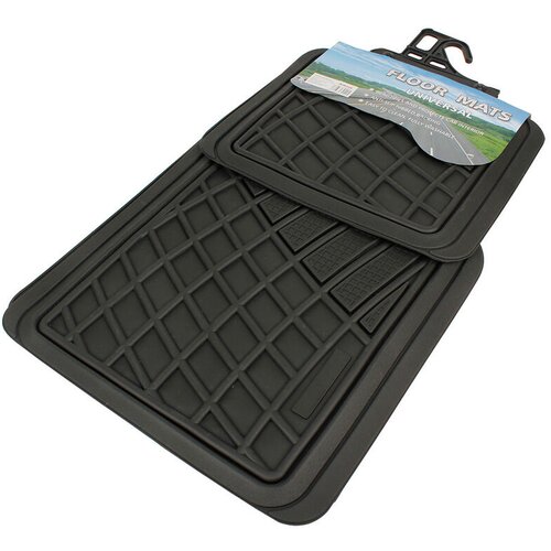  patosnice za auto, pvc, univerzalne, crne Slike