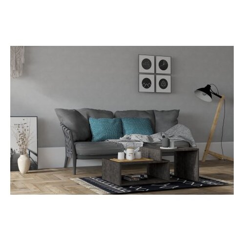 Hanah home sto za dnevnu sobu holly antrachite Cene