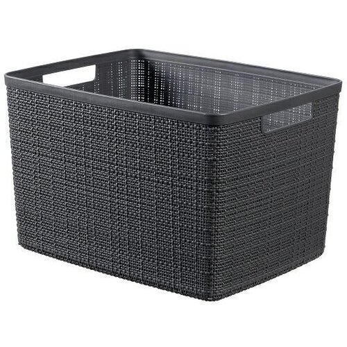 Curver Plastična košara CURVER (20 l, d 36 x š 28 x v 23, antracit) Cene