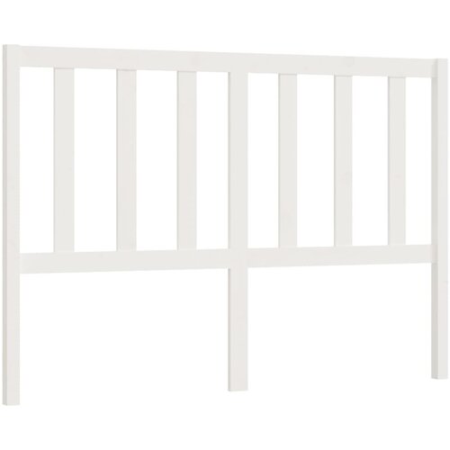 vidaXL Uzglavlje za krevet bijelo 156 x 4 x 100 cm od masivne borovine Cijene