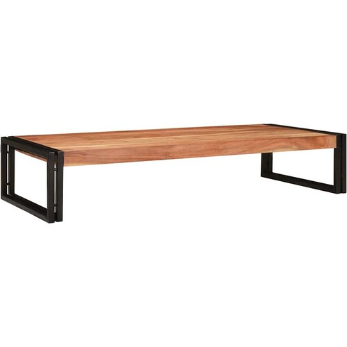  Polica za kupaonicu Smeđa 120 x 50 x 23 cm Čvrsto drvo akacije Slike