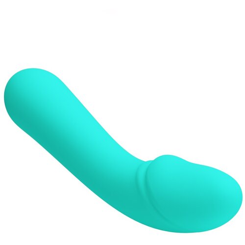 Pretty Love Cetus Super Soft Silicone G-Spot Vibrator Aqua Green Slike