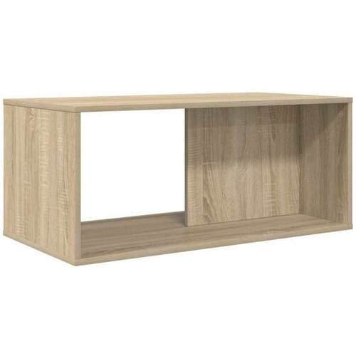  Set stolića za kavu 2 pcs Sonoma hrast Konstruirano drvo Slike