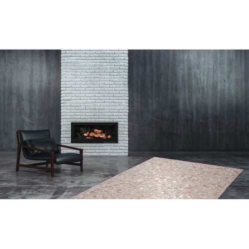 Kayoom RAVNO TKANA PREPROGA Rocket 110 Elfenbein / Gold 120/170 cm krem barve, zlate barve Slike