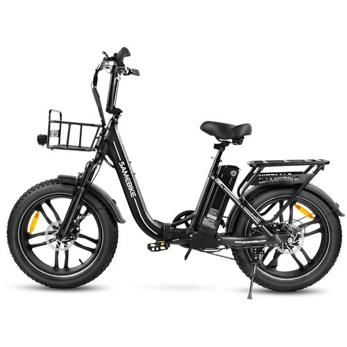 Samebike C05 Pro Step-through zložljivo e-kolo, 500 W 36 V 13 Ah, debela pnevmatika, črna, (21960422) Cene