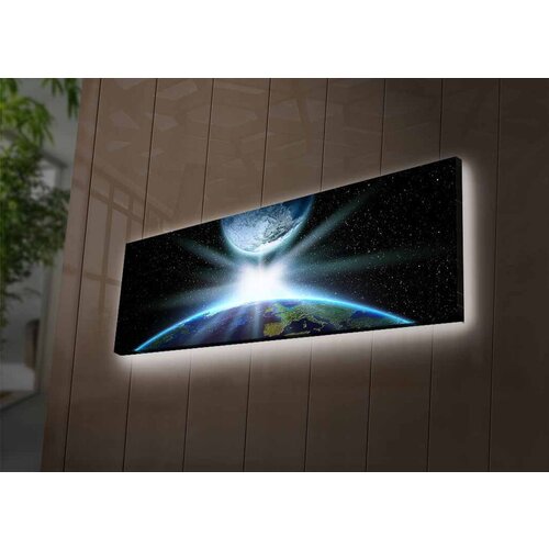Wallity dekorativna LED slika 3090NASA-019, 30x90cm Cene