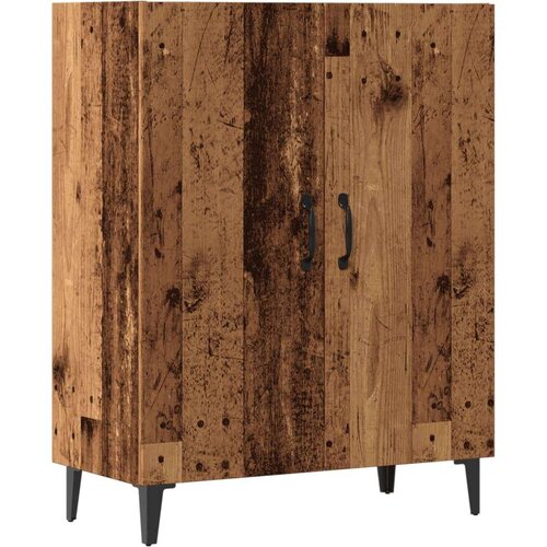 VidaXL Komoda boja starog drva 70 x 34 x 90 cm od konstruiranog drva Slike
