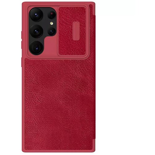 Nillkin Qin Pro Leather za Samsung S918B Galaxy S23 Ultra crvena Slike