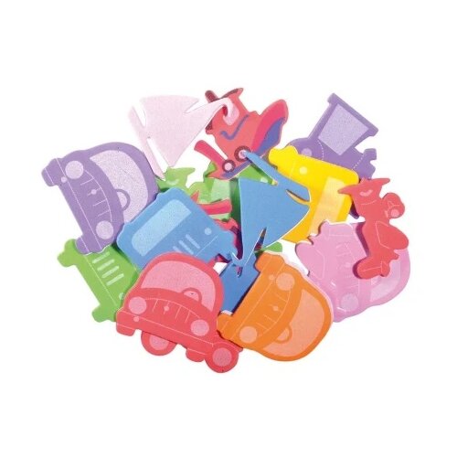 Junior crafty shapes samolepljivi oblici transport eva pena 18k ( 137308 ) Cene