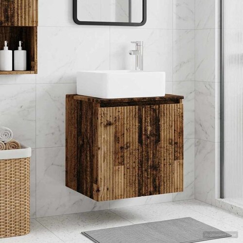  Umivaonik s policom Staro drvo 49,5 x 41 x 63 cm Cene