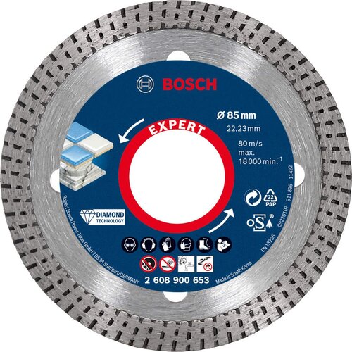 Bosch EXPERT HardCeramic dijamantska rezna ploča 85 x 22, 23 x 1, 6 x 7 mm ( 2608900653 ) Cene