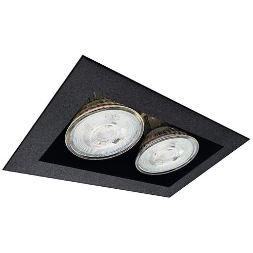  brosline 3034 - ugradno stropno svetlo cage 2xGU10/10W/230V crno Cene