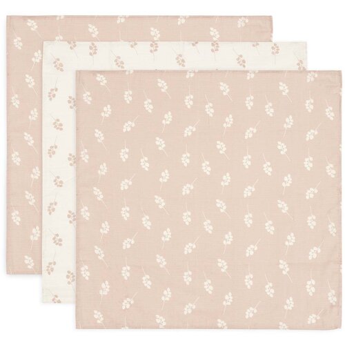 Jollein 3 dijelni set tetra pelena 70x70 twig wild rose Cene