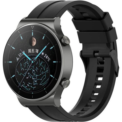 INF silikonska zapestnica huawei watch GT2 pro black, (21236015) Cene
