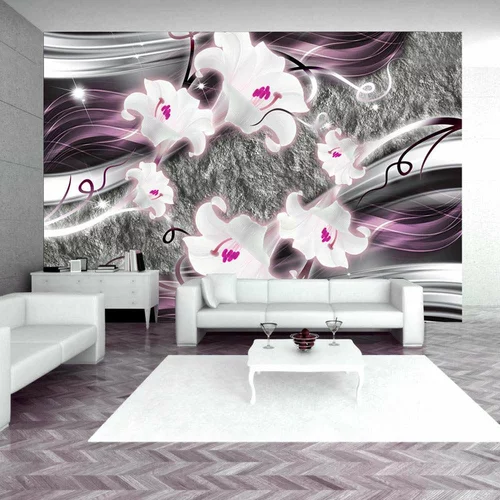  tapeta - Dance of charmed lilies 100x70
