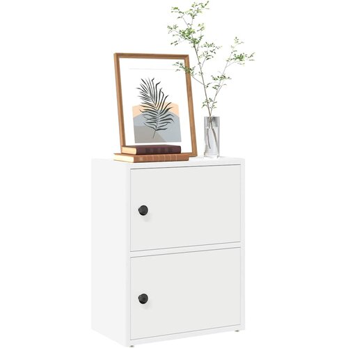 vidaXL Regal za knjige bijeli 40x24x52 cm od konstruiranog drva Cijene