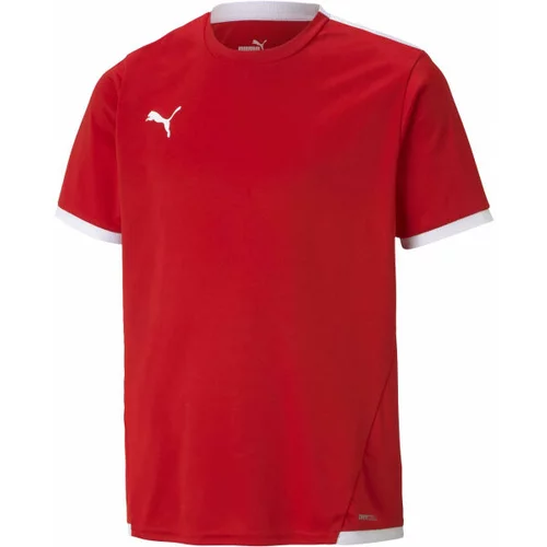 Puma TEAM LIGA JERSEY JR Juniorska nogometna majica, crvena, veličina