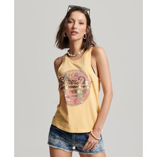 Superdry vintage vl narrative vest, ženska majica, pink W6011436A Slike