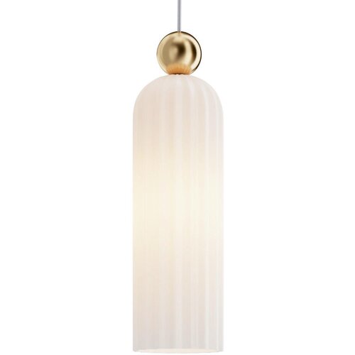 MAYTONI MOD302PL-01W - Luster na sajli ANTIC 1xE14/40W/230V zlatna/bela Slike