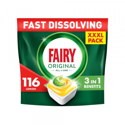 Olimp Sport Kapsule za sudoma&scaron;inu Fairy All in One LEMON 1/116 Cene