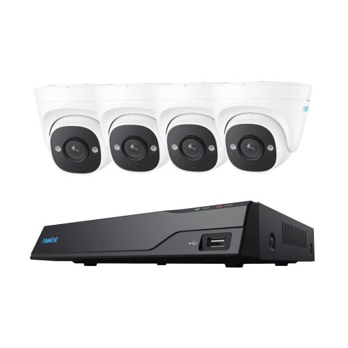 Reolink NVR snemalnik NVS8-5MD4 5MP, 8 kanalni NVR, 2TB HDD, 4x kamera POE Cene