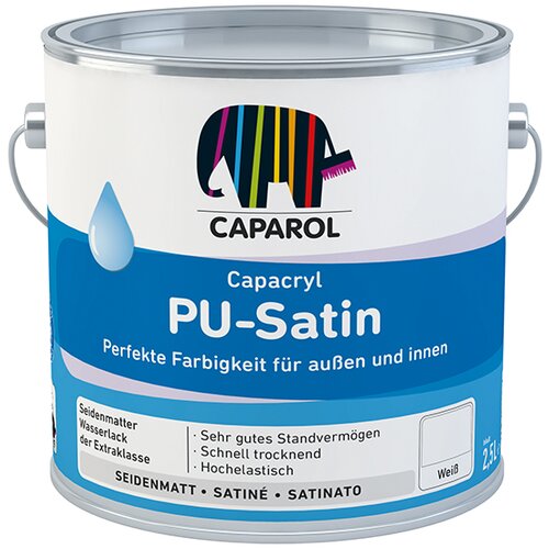  CAPACRYL PU-SATIN 2.5L BIJELA CAPAROL Cijene