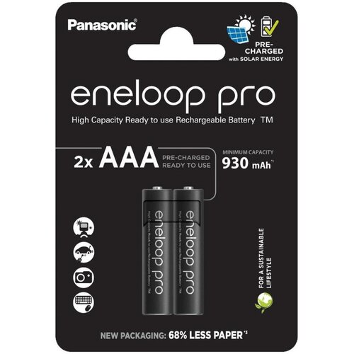 Panasonic - 2 komada punjivih AAA baterija Eneloop Pro 930 mAh Cene