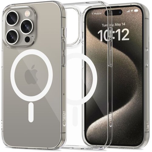 TECH-PROTECT TANEK OVITEK FLEXAIR FOR MAGSAFE ZA IPHONE 15 PRO CLEAR, (21971221) Cene