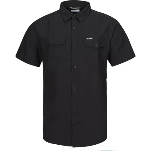 Columbia Utilizer II Solid Short Sleeve Shirt Crna