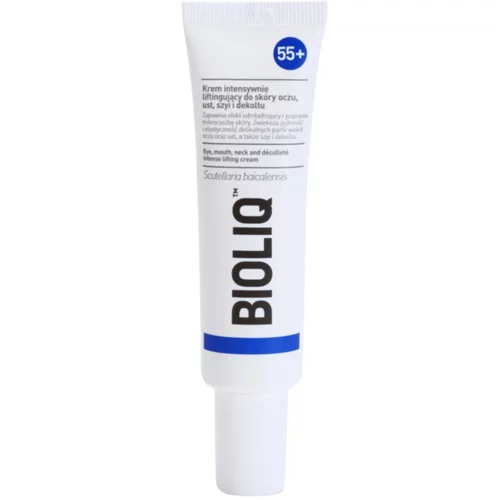 Bioliq 55+ intenzivna lifting krema za nježnu kožu lica oko očiju, usta, vrata i dekoltea. 30 ml