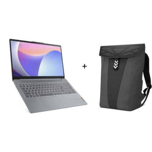 Lenovo Laptop IdeaPad Slim 3 15IAH8 DOS, 15.6" FHD, i5-12450H, 8GB, 512GB, SRB, Sivi i Ranac Legion 16", GB400, Sivi Cene