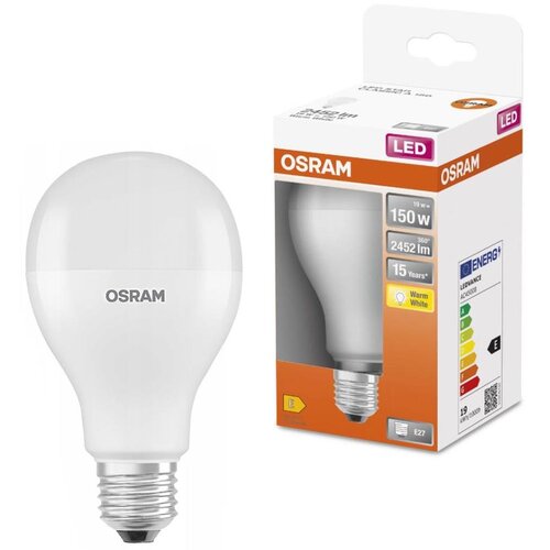 Osram LED sijalka Ledvance Star Classic A (19 W, 2452 lm, 2700 K, topla bela, E27, mat) Slike
