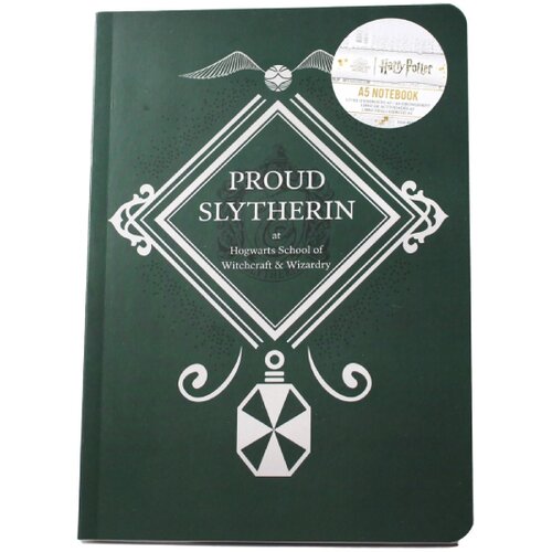 Half Moon Bay Harry Potter - Agenda A5 - Harry Potter, Proud Slytherin, soft Cene