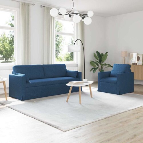 SOFA 2 pcs Plava Metal Cijene
