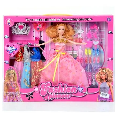 Magic Toys Princeska modna lutka igralni komplet z dodatki Cene