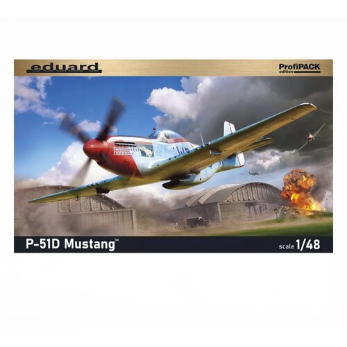 Eduard model kit aircraft - 1:48 P-51D mustang Cene