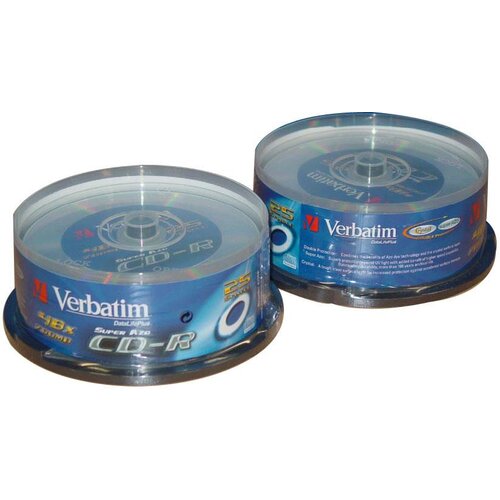 Verbatim DATA LIFE CDR80 52X 25/1 prazni CD mediji, (346197) Cene