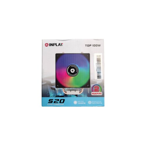 CPU hladnjak INPLAY Cooler S20, LGA 115x, 1200, 17xx, 1366, AMD AM3, AM4, AM5 Cijene