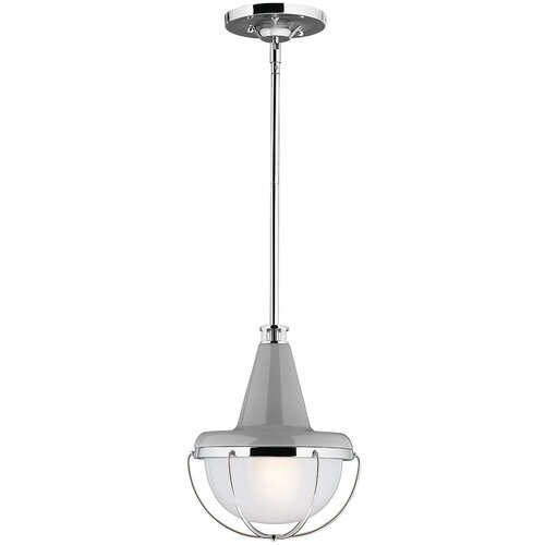 Elstead Lighting Elstead 1 mini viseča svetilka s poliranim nikljem, siva, E27, (22098122) Cene