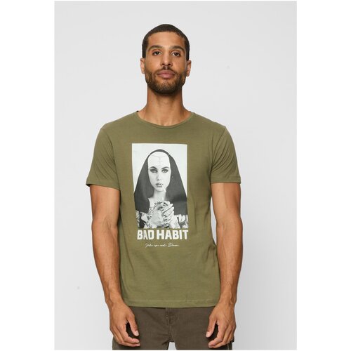 Mister Tee Bad Habit Olive Tee Slike