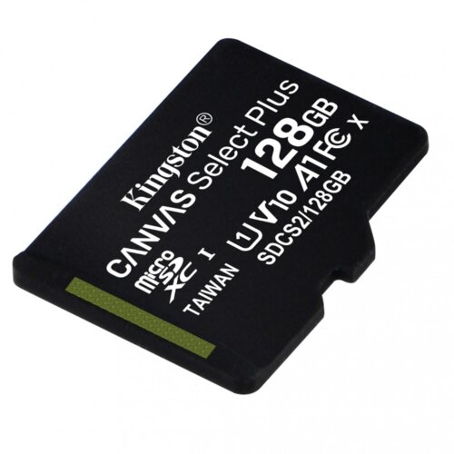 Kingston MicroSD 128 GB CANVAS SELECT PLUS SDCS2/128GBSP UHS U1 memorijska kartica Slike
