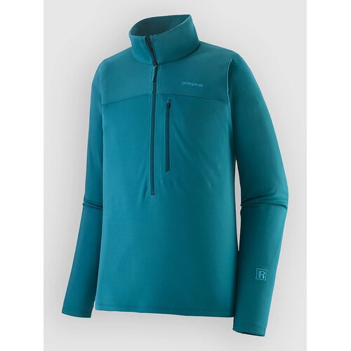 Patagonia R1 Ultralight 1/2 Half-Zip Pulover glacial blue Cene