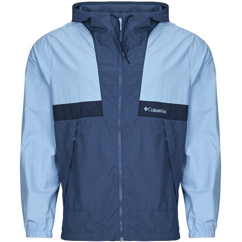 Columbia SPIRE VALLEY HOODED WINDBREAKER Plava Slike
