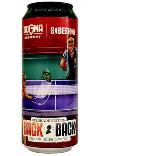 Dogma Pivo Back2Back limenka 0.5l Slike