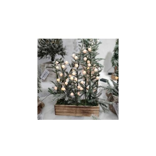  novogodišnje drvo sa ugrađenim  lampicama deco wood 50 cm Cene