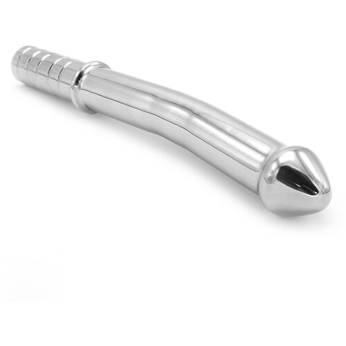Kiotos Mega Stainless Steel Dildo Slightly Curved Slike