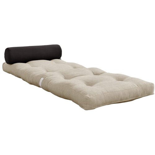 Karup Design Nastavljiva vzmetnica Wrap Linen Beige/Dark Grey, 70 x 200 cm Cene