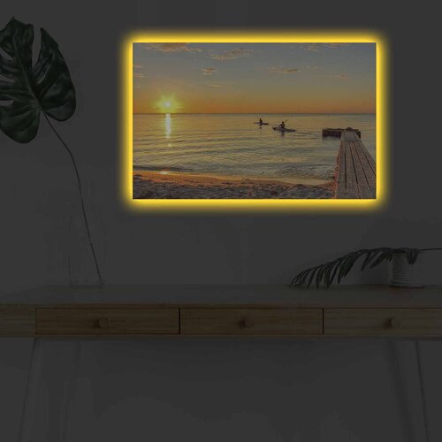 Wallity Zidna slika sa LED osvetljenjem 4570DHDACT-066, 45x70 cm Cijene